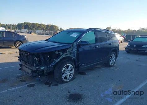 2019 GMC Terrain Sle z USA, uszkodzony, nr VIN 3GKALMEX8KL101998